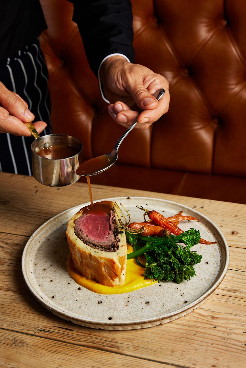 Roast plate at The Green Dragon